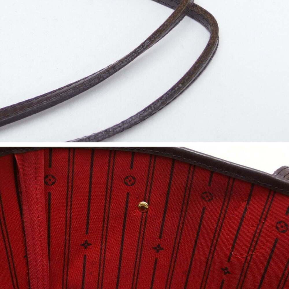 LOUIS VUITTON Authentic Brown Damier Neverfull MM Shoulder Bag - Picture 12 of 12